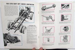 1959 Ford Truck C F 850 950 1000 1100 Extra Heavy Duty Sales Brochure