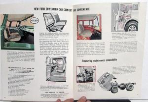 1959 Ford Truck C F 850 950 1000 1100 Extra Heavy Duty Sales Brochure