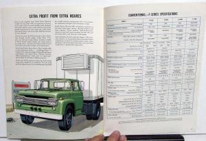 1959 Ford Truck C F 850 950 1000 1100 Extra Heavy Duty Sales Brochure