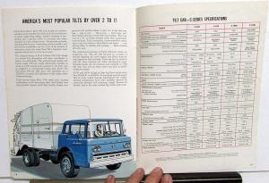 1959 Ford Truck C F 850 950 1000 1100 Extra Heavy Duty Sales Brochure