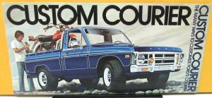 1976 Ford Courier Truck Dealer Sales Brochure Customizing Options Accessories