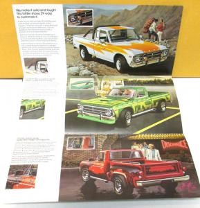 1976 Ford Courier Truck Dealer Sales Brochure Customizing Options Accessories