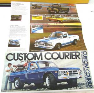 1976 Ford Courier Truck Dealer Sales Brochure Customizing Options Accessories