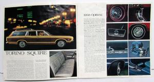 1968 Ford Fairlane 500 Torino GT Wagon XL Color Sales Brochure Rev 12 67