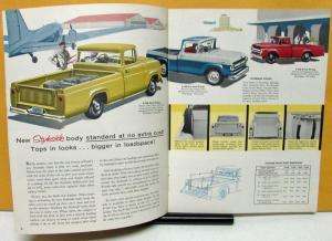 1957 Ford Truck Model F 100 250 350 Light Duty Sales Brochure & Specifications