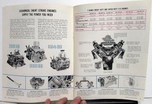 1959 Ford Tandem Axle Trucks T-700 -750 -800 -850 -950 Sales Brochure Original