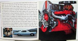 1966 Pontiac Dealer Sales Brochure GTO 2+2 OHC-6 The Tiger Scores Again Large