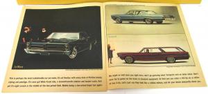 1965 Pontiac Dealer Newspaper Ad Inset Boston Sunday Globe Tempest Le Mans GTO