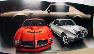 1973 Pontiac Dealer Sales Brochure Folder Firebird Trans Am Formula Esprit