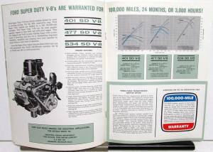 1965 Ford Super Duty Single Axle Truck F N C H 850 950 1000 1100 Brochure Rev