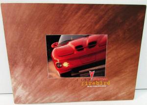 1999 Pontiac Canadian Dealer Sales Brochure Firebird Formula Trans Am Rare