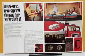 1968 Ford Truck Model W WR 1000 Diesel Highway Tractors Sales Brochure