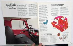 1969 Ford F & T Series Heavy Duty Conventional Cab Truck Sales Brochure