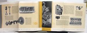 1931 Oldsmobile Six F31 Details of Construction Sales Book Brochure Original