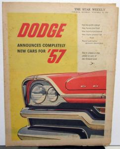 1957 Dodge Canadian Newspaper Insert Custom Royal Mayfair Regent Crusader Wagon