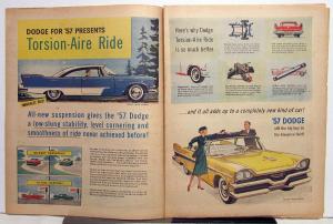 1957 Dodge Canadian Newspaper Insert Custom Royal Mayfair Regent Crusader Wagon