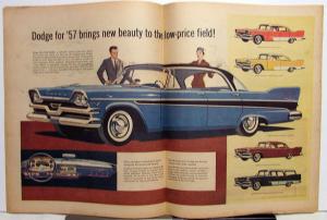 1957 Dodge Canadian Newspaper Insert Custom Royal Mayfair Regent Crusader Wagon