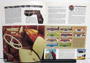 1973 Ford Diesel Linehauler Truck Series W WT 9000 Sales Brochure Original