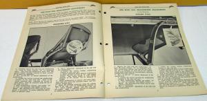 1951 Pontiac Dealer Body By Fisher Service News Vol 10 #14 Body Adjustments