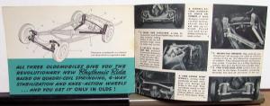 1939 Oldsmobile 60 70 80 Snapshots Sales Brochure Original