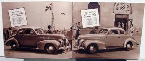 1939 Oldsmobile Series 60 70 80 Sales Brochure Original