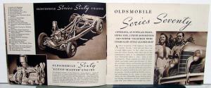 1939 Oldsmobile Series 60 70 80 Sales Brochure Original