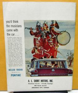 1960 Pontiac Safari Magazine Volume 1 #1 First Edition Customer Travel Mag