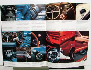 1967 Pontiac Firebird 326 Sprint HO 400 Color Sales Brochure Original