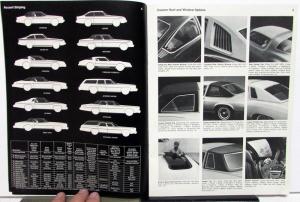 1976 Pontiac Dealer Options Accessories Trailer Towing Guide Sales Brochure