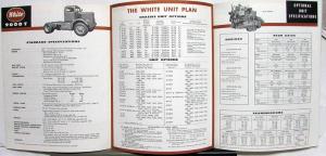 1959 White Truck Model 9000T Tractor Mustang Sales Brochure & Specifications