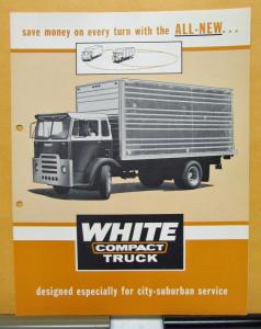 1961 White Truck Model 1500 Compact City Suburban Service Sales Brochure