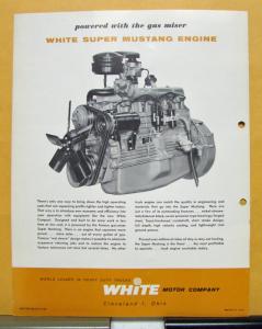 1961 White Truck Model 1500 Compact City Suburban Service Sales Brochure