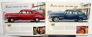 1941 Oldsmobile 6 & 8 Cyl Series 66 68 76 78 96 98 Color Sales Brochure Original