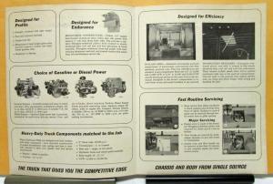 1964 White Truck Model AN10 AN12 AW10 AW12 AW15 Sales Brochure & Specifications