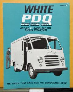 1964 White Truck Model C10 C12 C15 PDQ Sales Brochure & Specifications