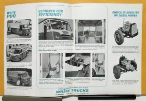 1964 White Truck Model C10 C12 C15 PDQ Sales Brochure & Specifications