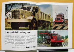 1969 White Truck Model 4000 Construcktor Sales Brochure and Specifications