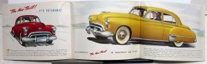 1949 Oldsmobile 76 88 98 Series Futuramic Color Sales Folder Original