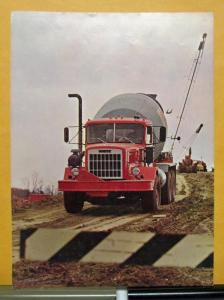 1969 White Truck Model 4000 Construcktor First Testimonial Sales Brochure