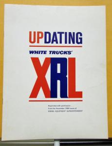 1970 White Truck Model XRL News Articles Sales Brochure