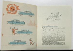 1953 Oldsmobile New Frigidaire Car Conditioner Sales Brochure Original