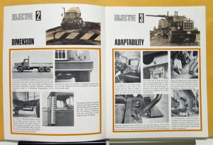 1972 White Truck Model 4000 Construcktor New Standard Contruction Sales Brochure