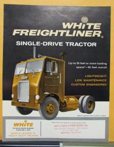 1964 White Freightliner Truck Model WFT-6342T Sales Folder & Specifications