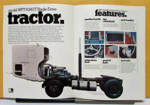 1974 White Freightliner Truck Model WFT 6342T Sales Brochure