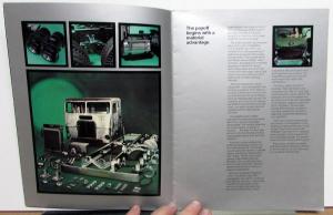 1977 Freightliner Truck The Efficient Machine Sales Brochure with Indy Car COE