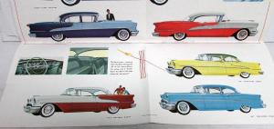 1955 Oldsmobile 88 Super 88 98 Models Color Sales Folder Original