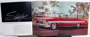 1961 Oldsmobile Starfire Convertible Color Sales Folder Original