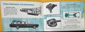 1963 Oldsmobile Accessories Sales Brochure Original With Index