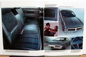 1969 Oldsmobile Toronado Sales Brochure Original