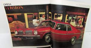 1974 Oldsmobile Toronado 98 Delta 88 Cutlass Omega Wagons Sales Brochure Orig